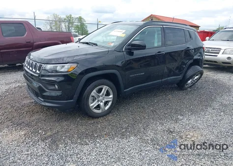 2024 Jeep Compass Latitude 4X4 из США, поврежденный, VIN 3C4NJDBN5RT591025
